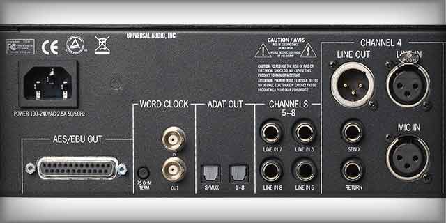 4-710d Universal Audio caratteristiche 2