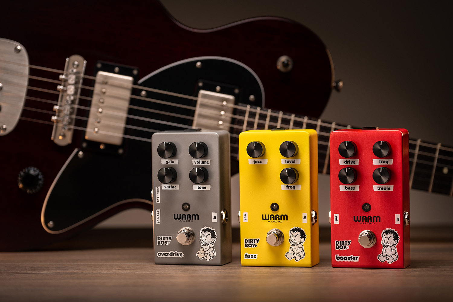 Warm Audio Dirty Boy Jr FX Pedals