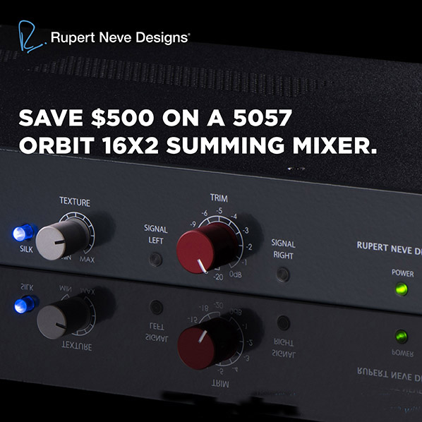 Promo Rupert Neve Designs Orbit