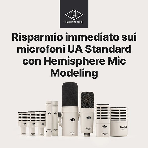 UA Standard Series Microphone Instant Savings Promo