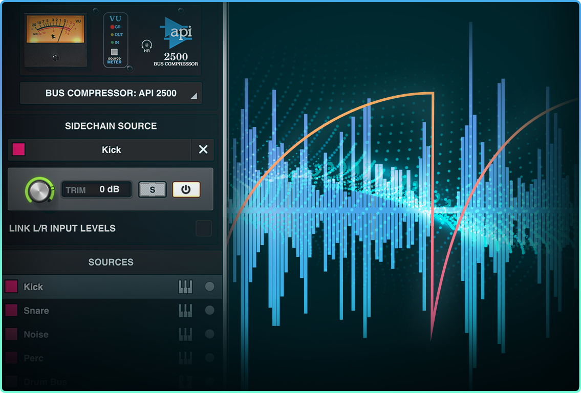 luna landing sidechaining thumb